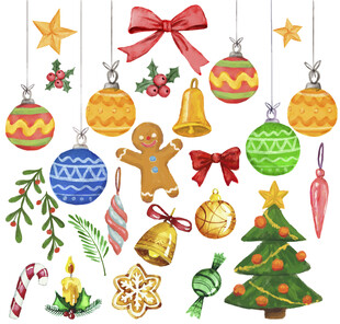 圣诞节元素