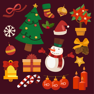 圣诞节元素
