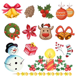 圣诞节元素