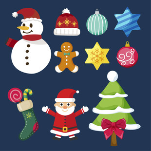 圣诞节元素