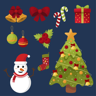 圣诞节元素