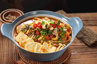 豆腐烧鱼
