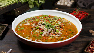 香辣鸡杂
