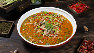 香辣鸡杂