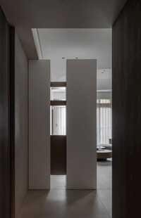 夹吊设计高级感装修木制品定制柜