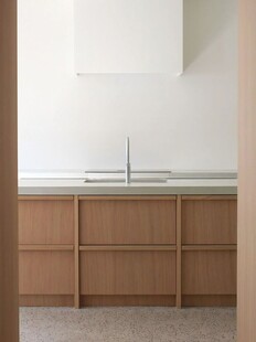 骨骼线胡桃木复古中式风格柜子门