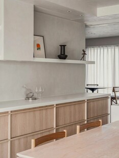 骨骼线胡桃木复古中式风格柜子门