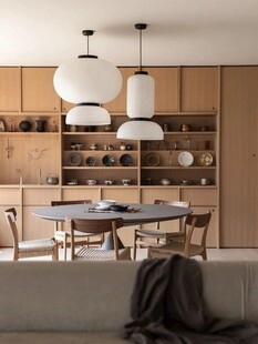 骨骼线胡桃木复古中式风格柜子门