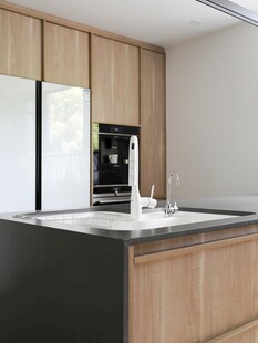 骨骼线胡桃木复古中式风格柜子门