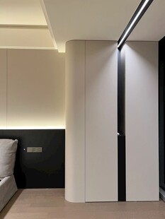 全屋定制弧形转角柜子柜体装修