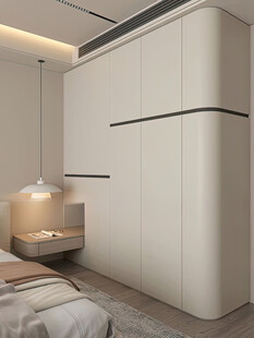 全屋定制弧形转角柜子柜体装修