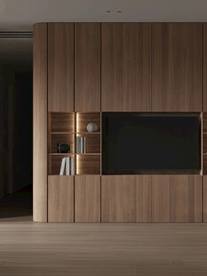 全屋定制弧形转角柜子柜体装修