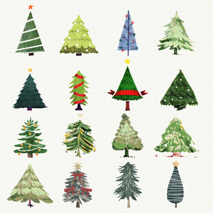 圣诞树素材