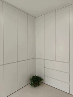 一门到顶分段衣柜高级感全屋定制