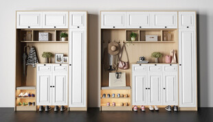 入户大门鞋柜衣柜家玄关装修定制