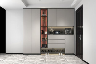 入户大门鞋柜衣柜家玄关装修定制