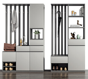入户大门鞋柜衣柜家玄关装修定制