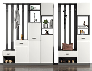 入户大门鞋柜衣柜家玄关装修定制