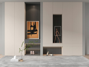 入户大门鞋柜衣柜家玄关装修定制