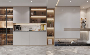 入户大门鞋柜衣柜家玄关装修定制