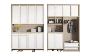 入户大门鞋柜衣柜家玄关装修定制