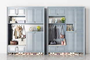 入户大门鞋柜衣柜家玄关装修定制