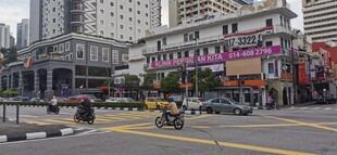 吉隆坡街景建筑