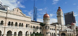 吉隆坡街景建筑