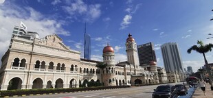 吉隆坡街景建筑