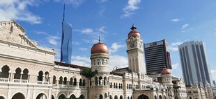 吉隆坡街景建筑