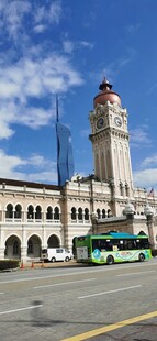 吉隆坡街景建筑 