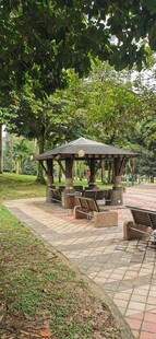  吉隆坡城中城公园一角