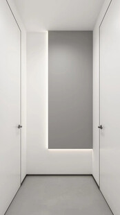 鞋柜玄关入户大门高级感全屋定制