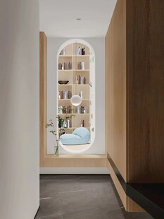 鞋柜玄关入户大门高级感全屋定制