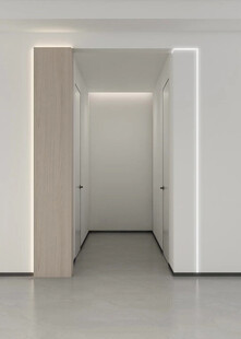 鞋柜玄关入户大门高级感全屋定制