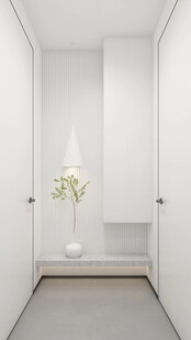 鞋柜玄关入户大门高级感全屋定制