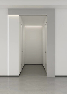 鞋柜玄关入户大门高级感全屋定制