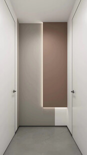 鞋柜玄关入户大门高级感全屋定制