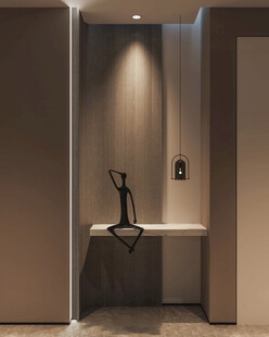 鞋柜玄关入户大门高级感全屋定制