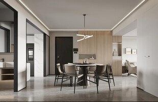 鞋柜玄关入户大门高级感全屋定制