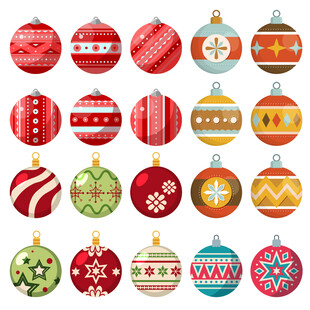 圣诞吊球素材