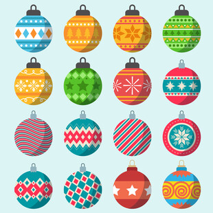圣诞吊球素材