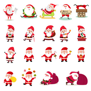 圣诞老人素材