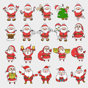 圣诞老人素材
