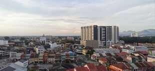 马来西亚怡保建筑远眺