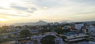 马来西亚怡保的早晨