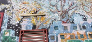 马来西亚怡保街景壁画涂鸦