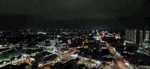 马来西亚怡保远眺夜景