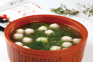 青菜肉丸子