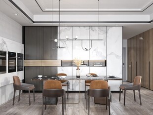 现代简约高级感新中式复古风客厅